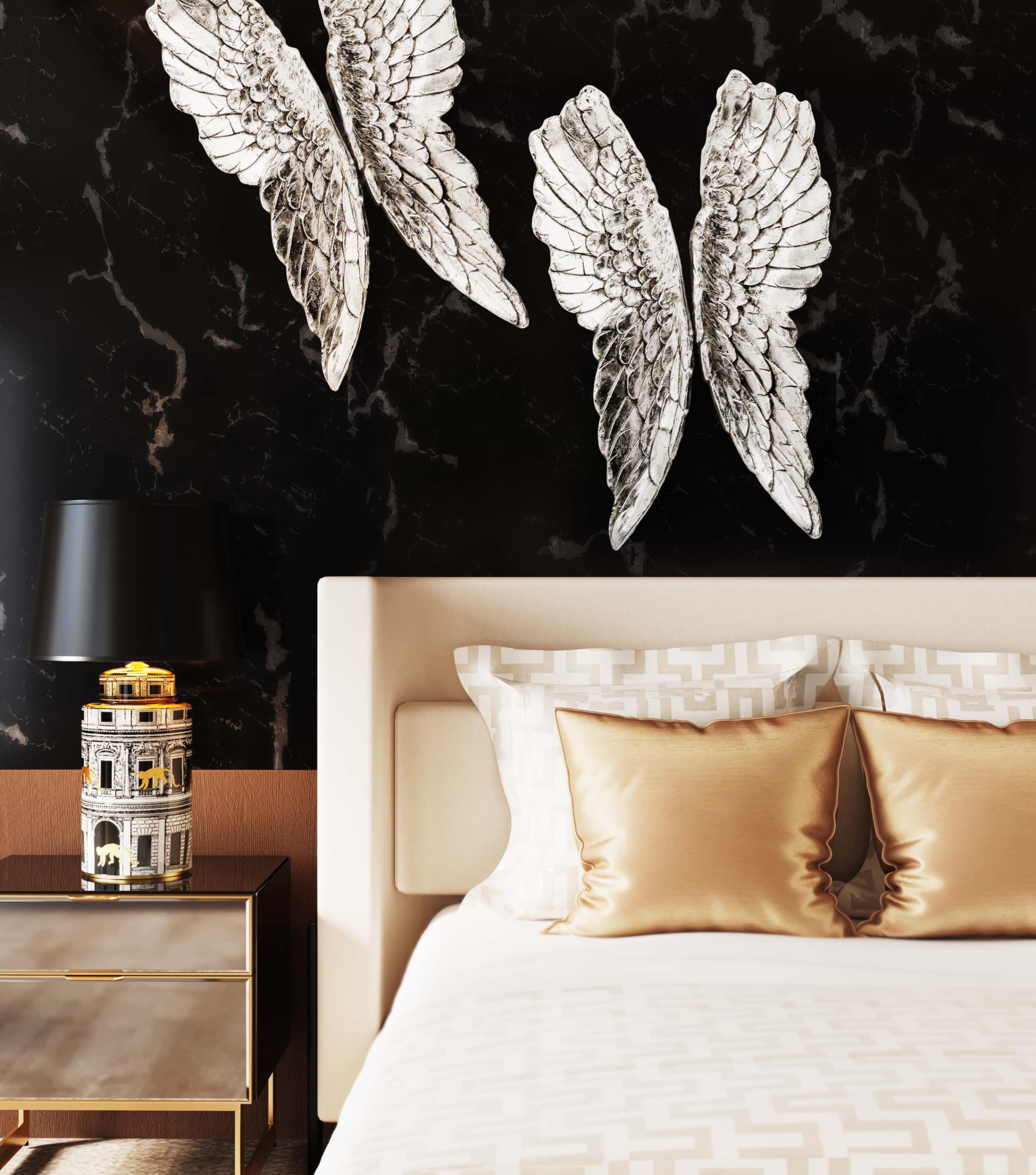 kare-design-wandschmuck-angel-wings-silber-106x61x5-cm image 2