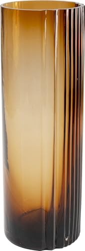 kare-design-vase-daphne-braun-36-cm-hohe-blumenvase-aus-glas image 5