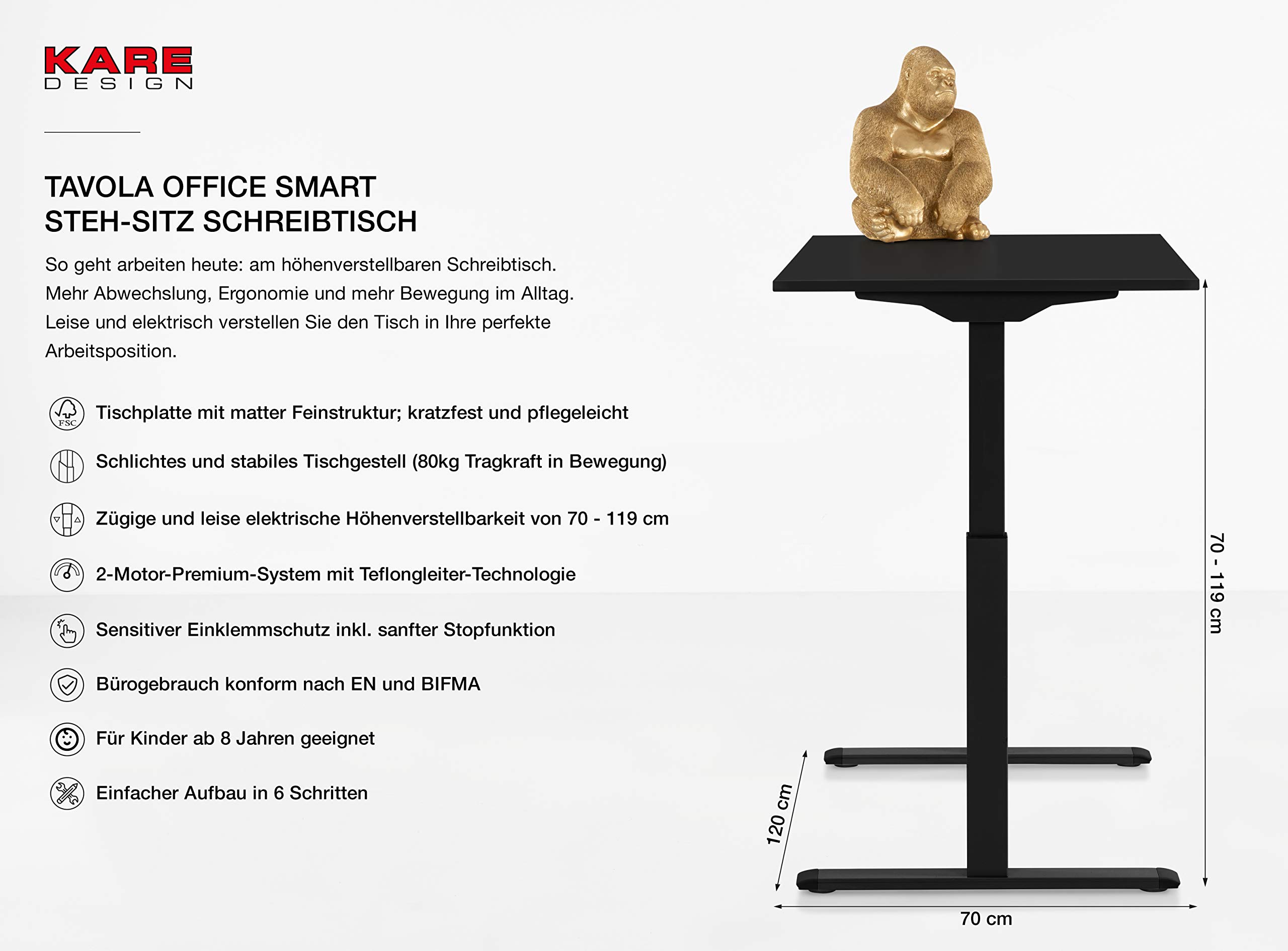 kare-design-office-schreibtisch-120x70-cm-schwarz-elektrisch-h-henverstellbar-do image 3