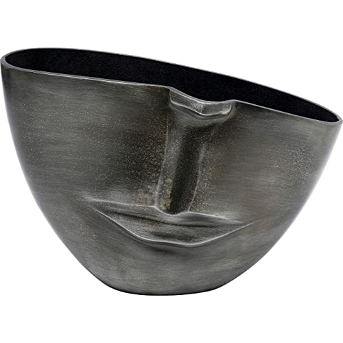 kare-design-vase-half-face-anthrazit-31x22x11-cm-alu-schale image 8