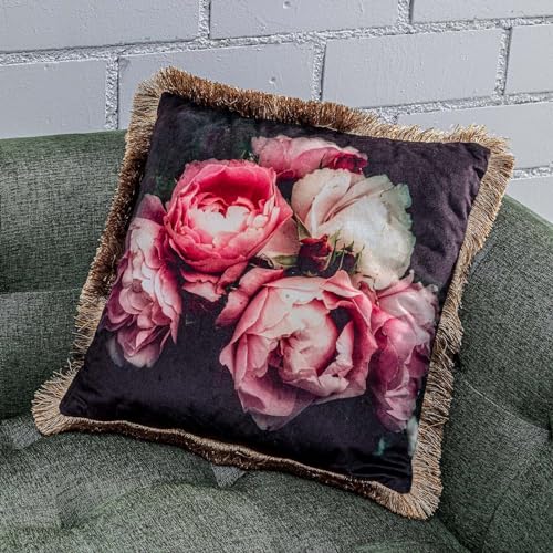 kare-design-kissen-blush-roses-45x45-cm-schwarz image 7