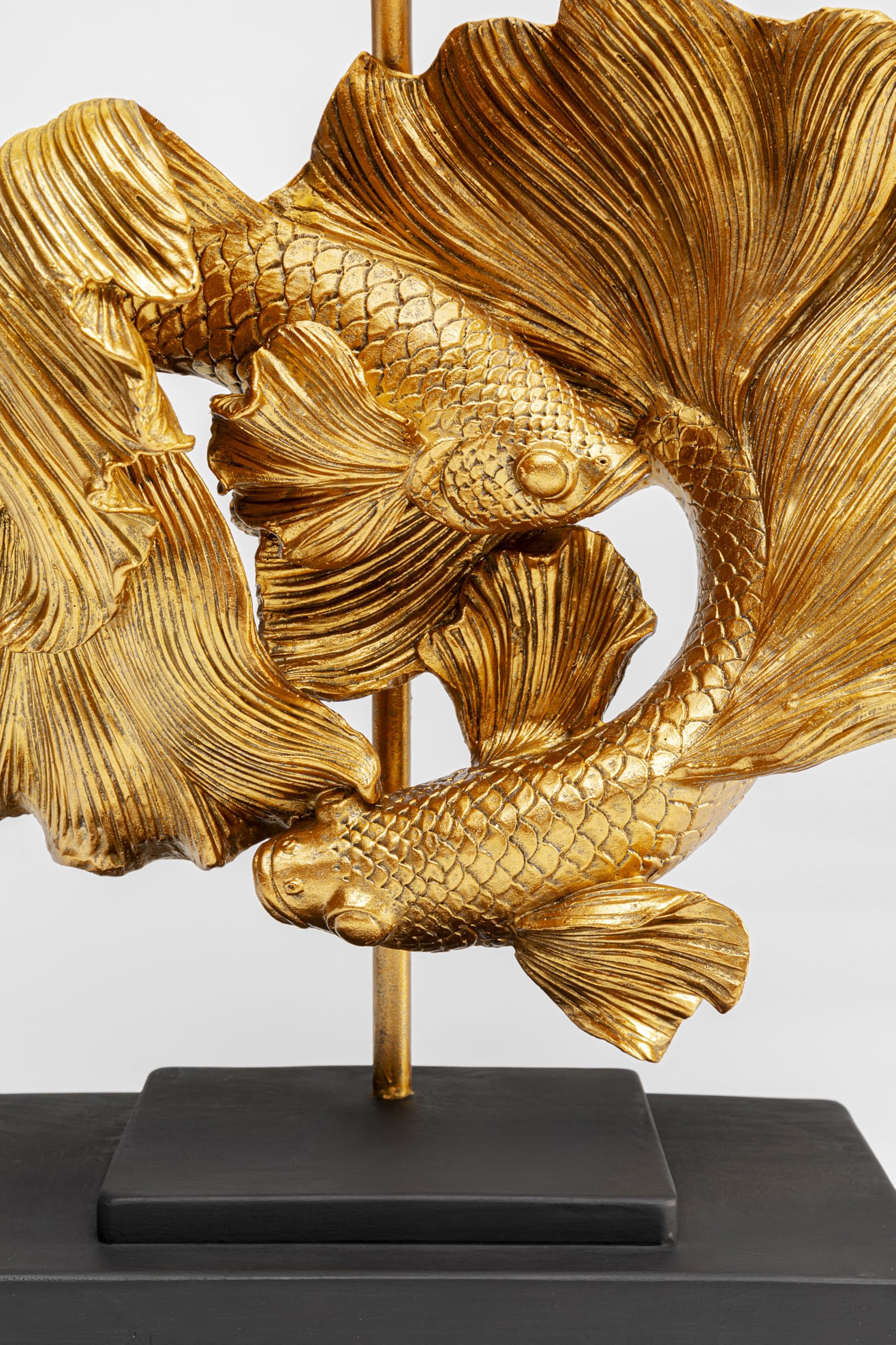 kare-design-tischleuchte-betta-fish-gold-schwarz-e27-leinen-schirm image 4