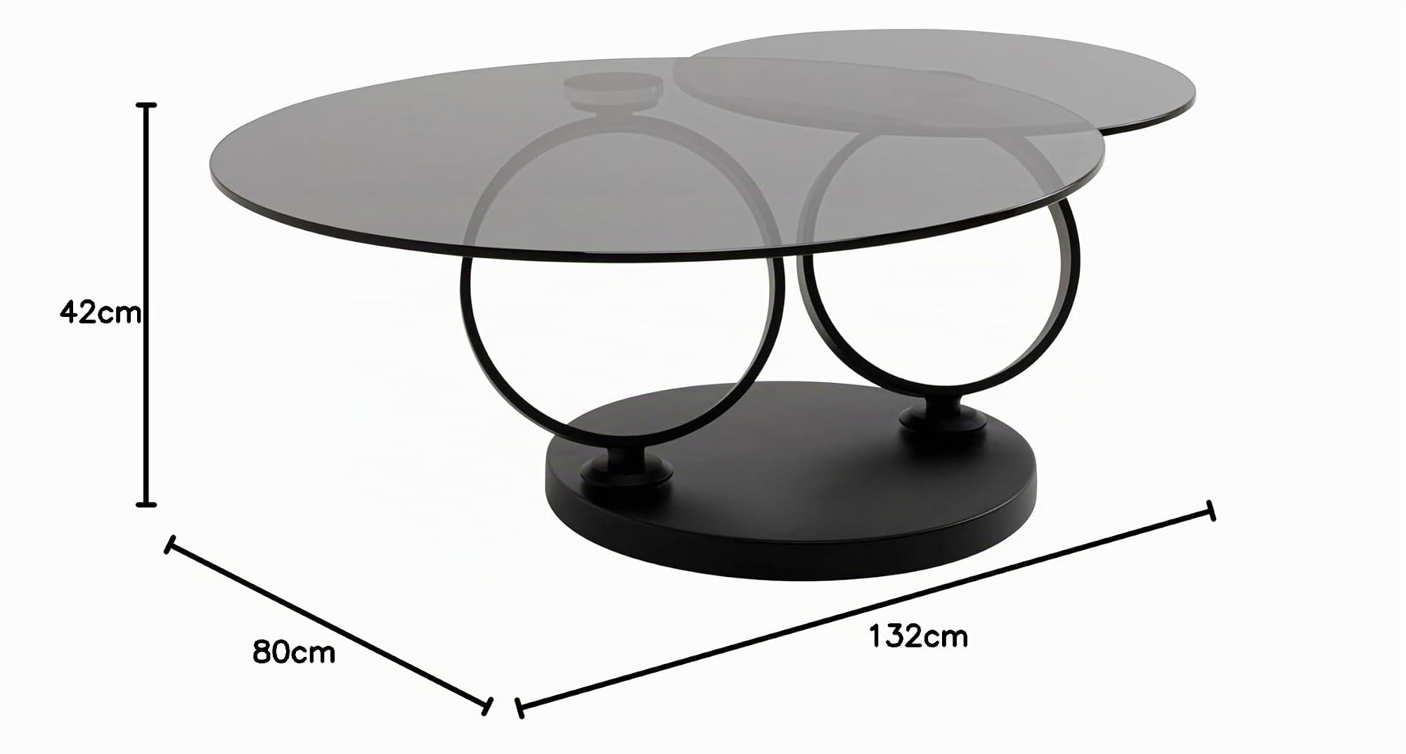 kare-design-couchtisch-beverly-smoke-schwarz-drehbar-glas-42x132x80-cm image 2