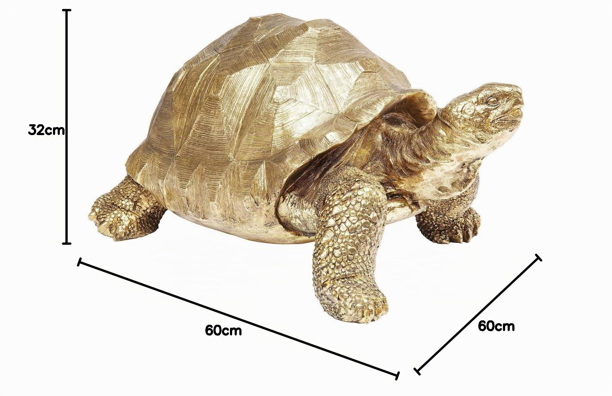 kare-design-turtle-deko-figur-gold-32x60x40-cm-schildkr-ten-skulptur image 7