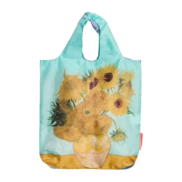 cedon-easy-art-bag-van-gogh-sonnenblumen-einkaufsbeutel-aus-recycled-pet image 1