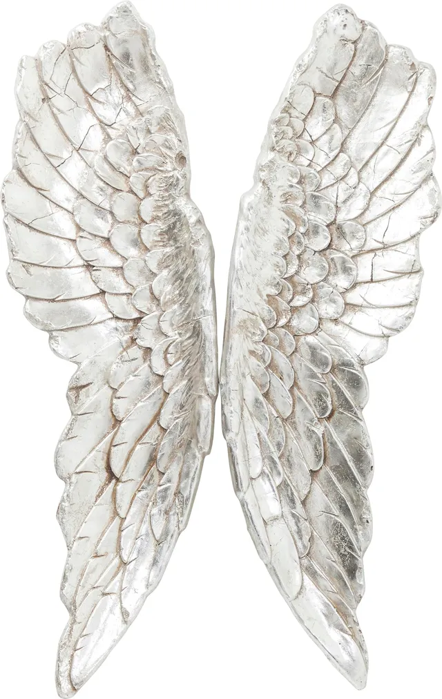 kare-design-wandschmuck-angel-wings-silber-106x61x5-cm image 1