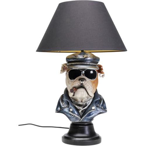 kare-design-tischlampe-punk-dog-schwarz-design-tischleuchte-57x36x36-cm-e27 image 6