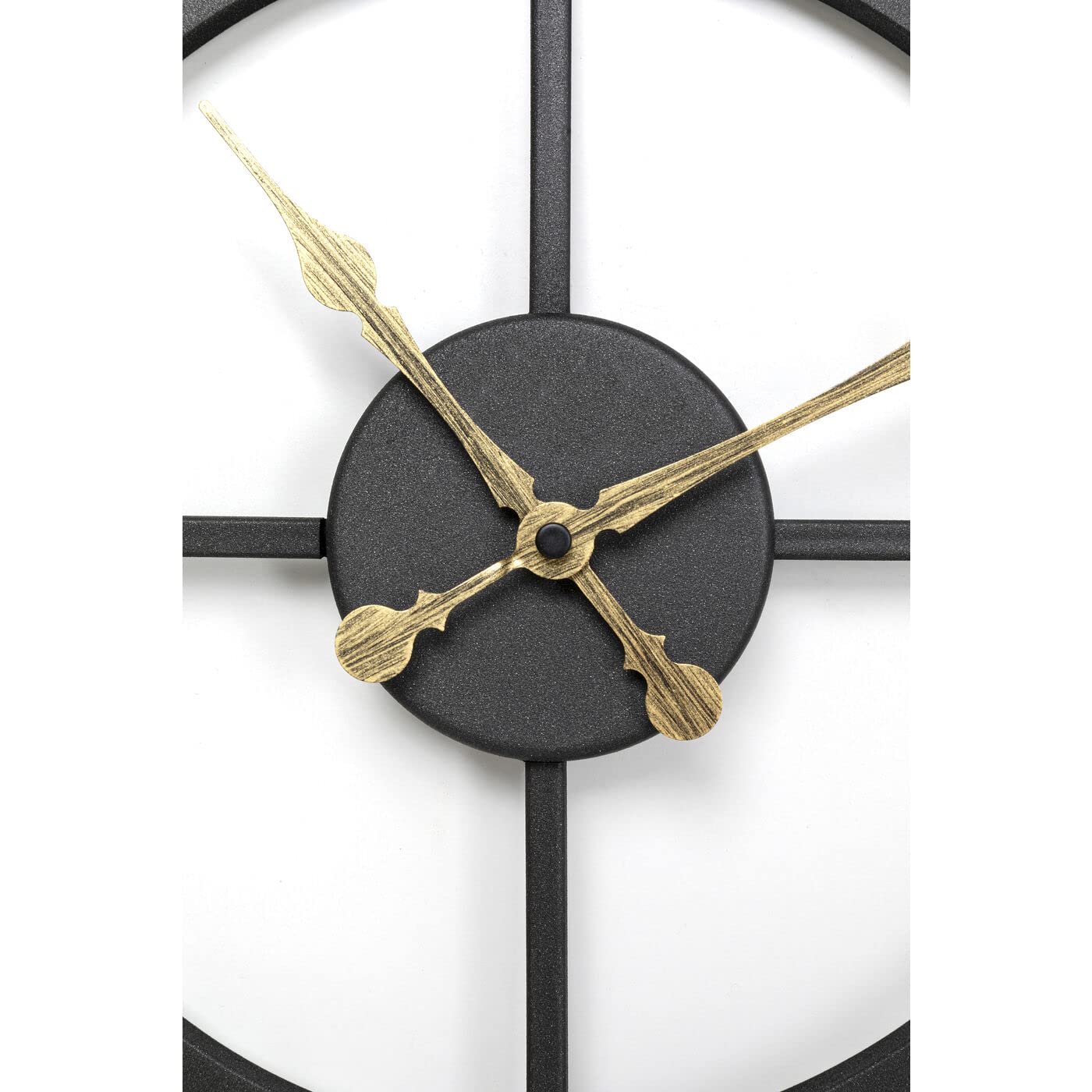 kare-design-wanduhr-roman-schwarz-41-cm-metall image 3