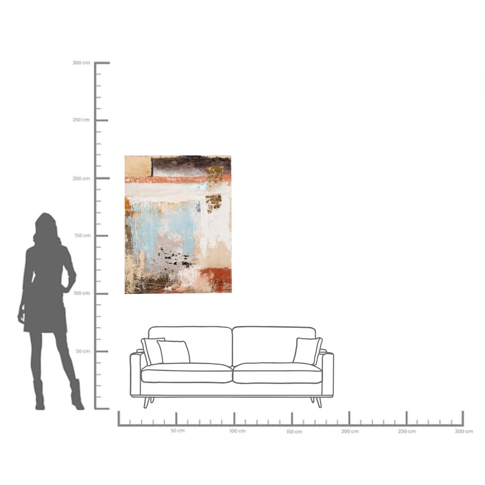 kare-design-art-splash-blau-leinwandbild-120x90x3-7-cm-mit-massivholz-rahmen image 3