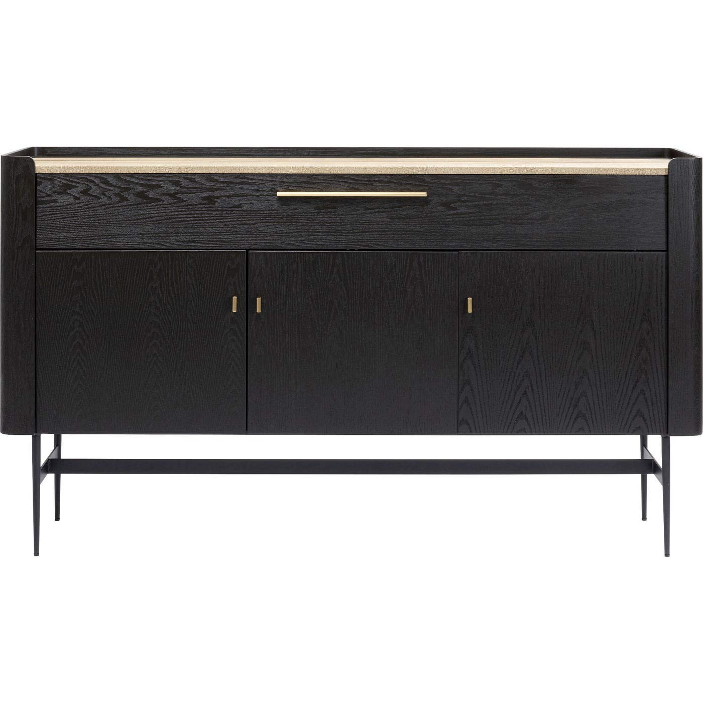 kare-design-barschrank-milano-113x190-retro-schrank-dunkelbraun-mit-reptil-table image 4