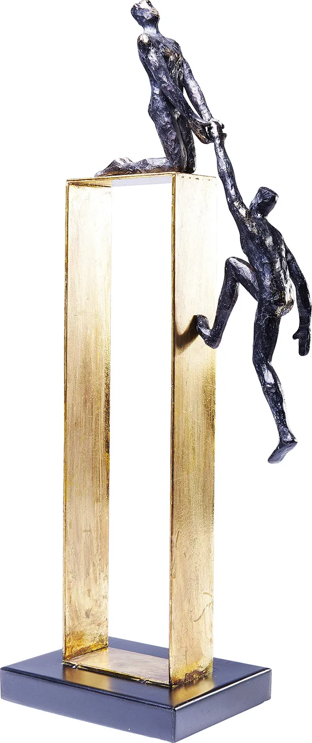 kare-design-elements-come-together-deko-objekt-schwarz-gold image 1
