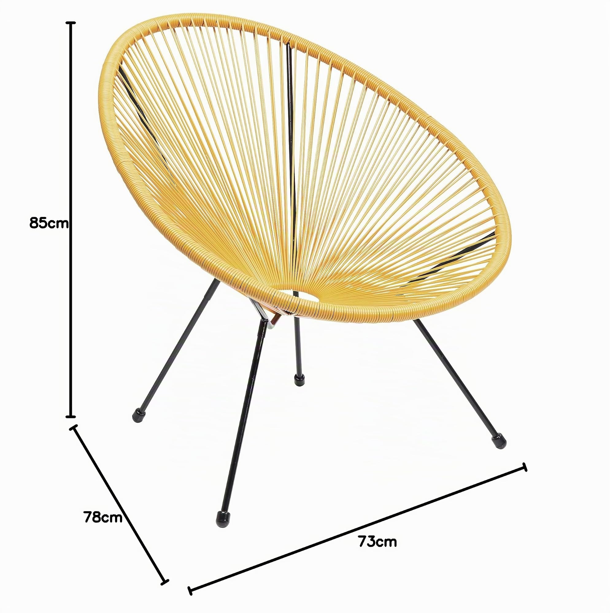 kare-design-sessel-acapulco-stuhl-gelb-85x73x78-cm-indoor-outdoor image 3