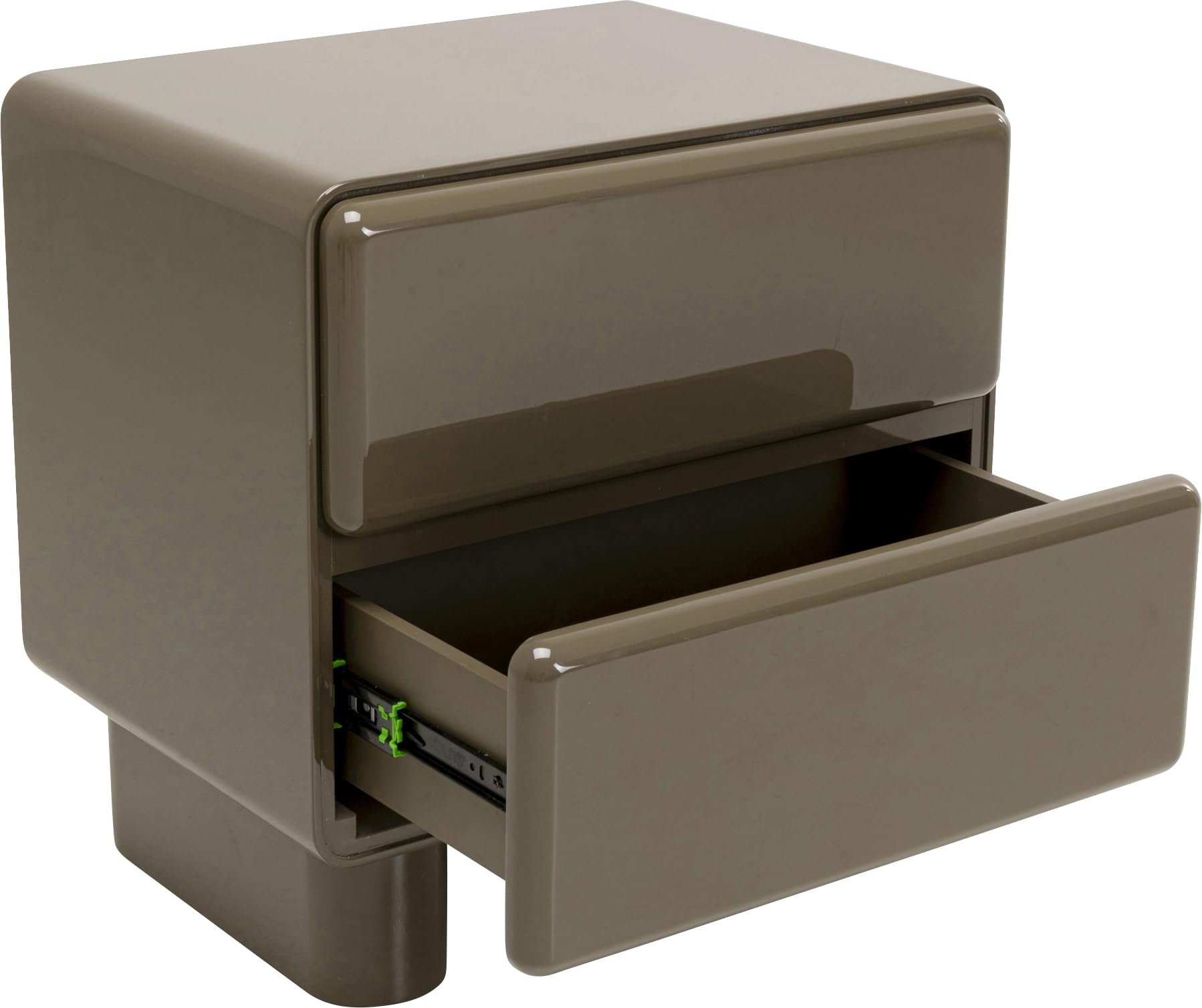 kare-design-eliano-kommode-nachttisch-khaki-2-schubladen-57x43x57-cm image 6