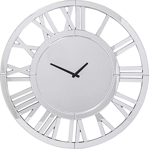 kare-design-wanduhr-specchio-verspiegelte-rund-wanduhr-60-cm-mit-r-mischen-ziffe image 6