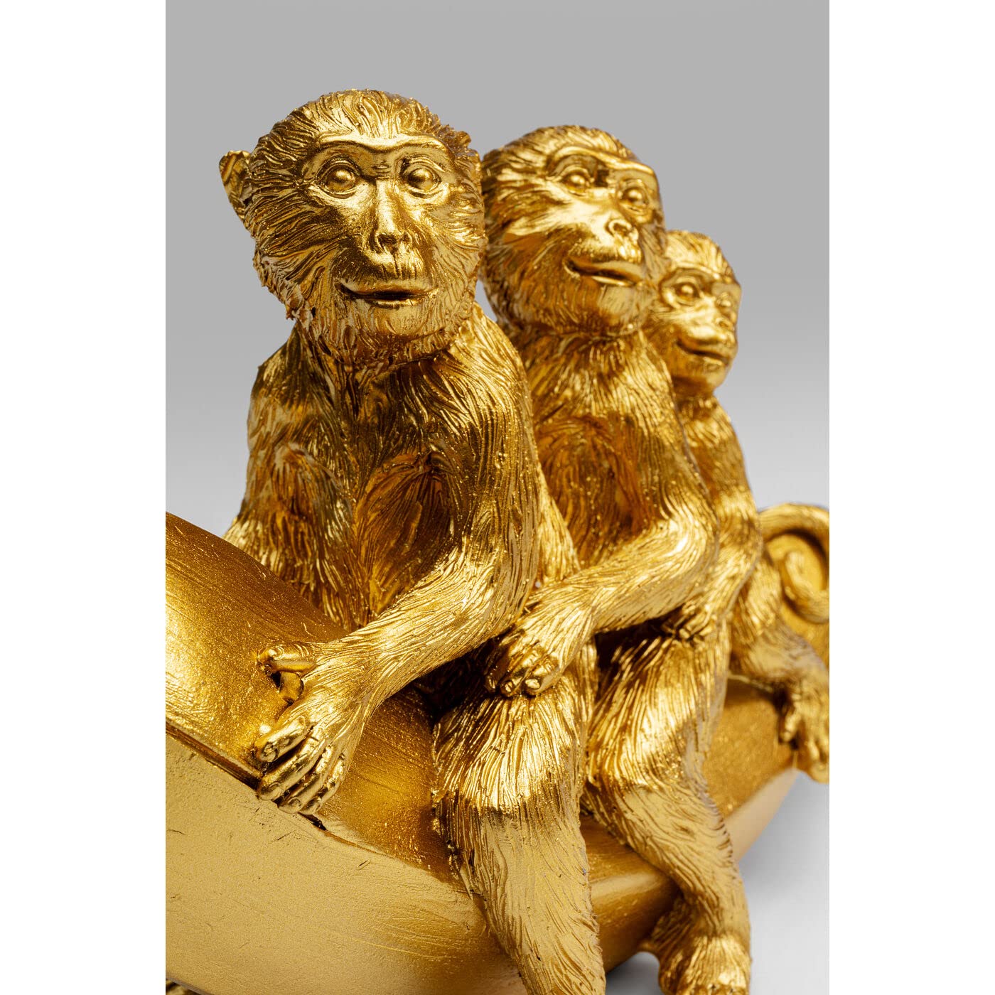 kare-design-deko-figur-banana-ride-gold-affen-figur-12x20x7-cm image 4