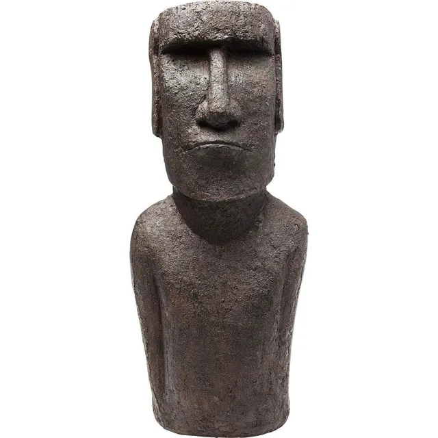 kare-design-easter-island-deko-objekt-grau-59x25x20-cm image 1
