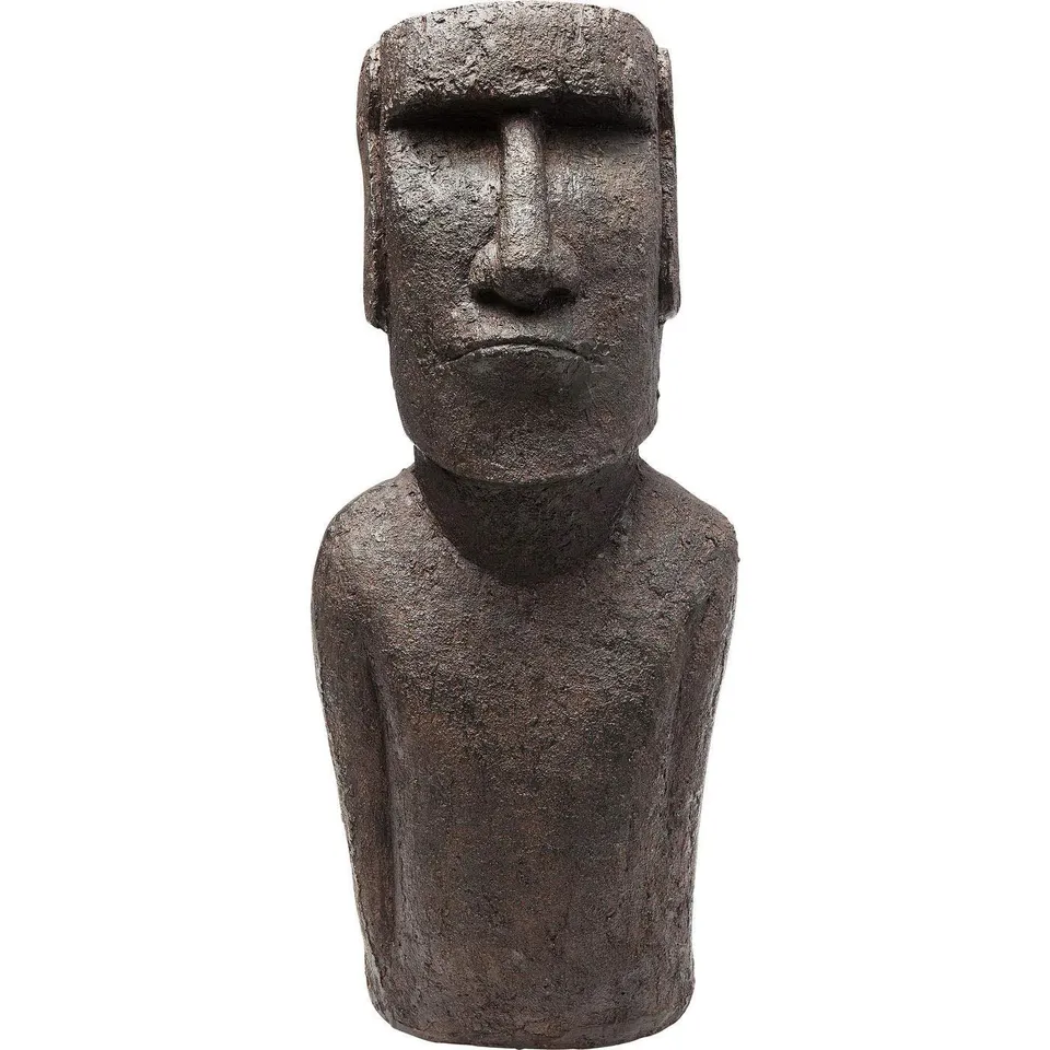 kare-design-easter-island-deko-objekt-grau-59x25x20-cm image 1
