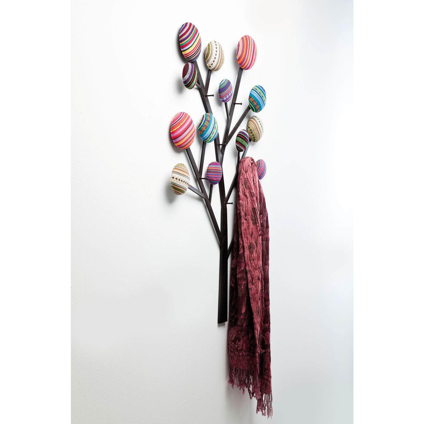 kare-design-wandgarderobe-bubble-tree-mehrfarbig-garderobenleiste-mit-6-haken-11 image 5