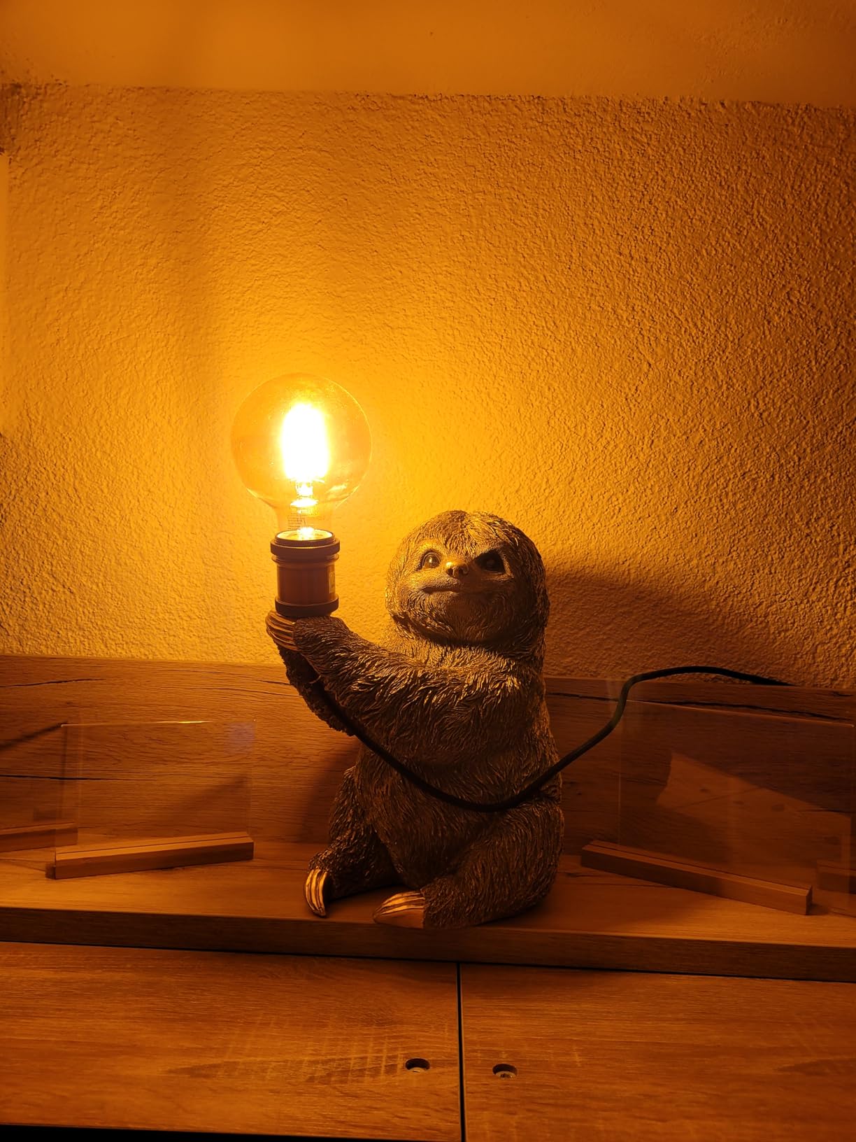 Faultierlampe ist der Star