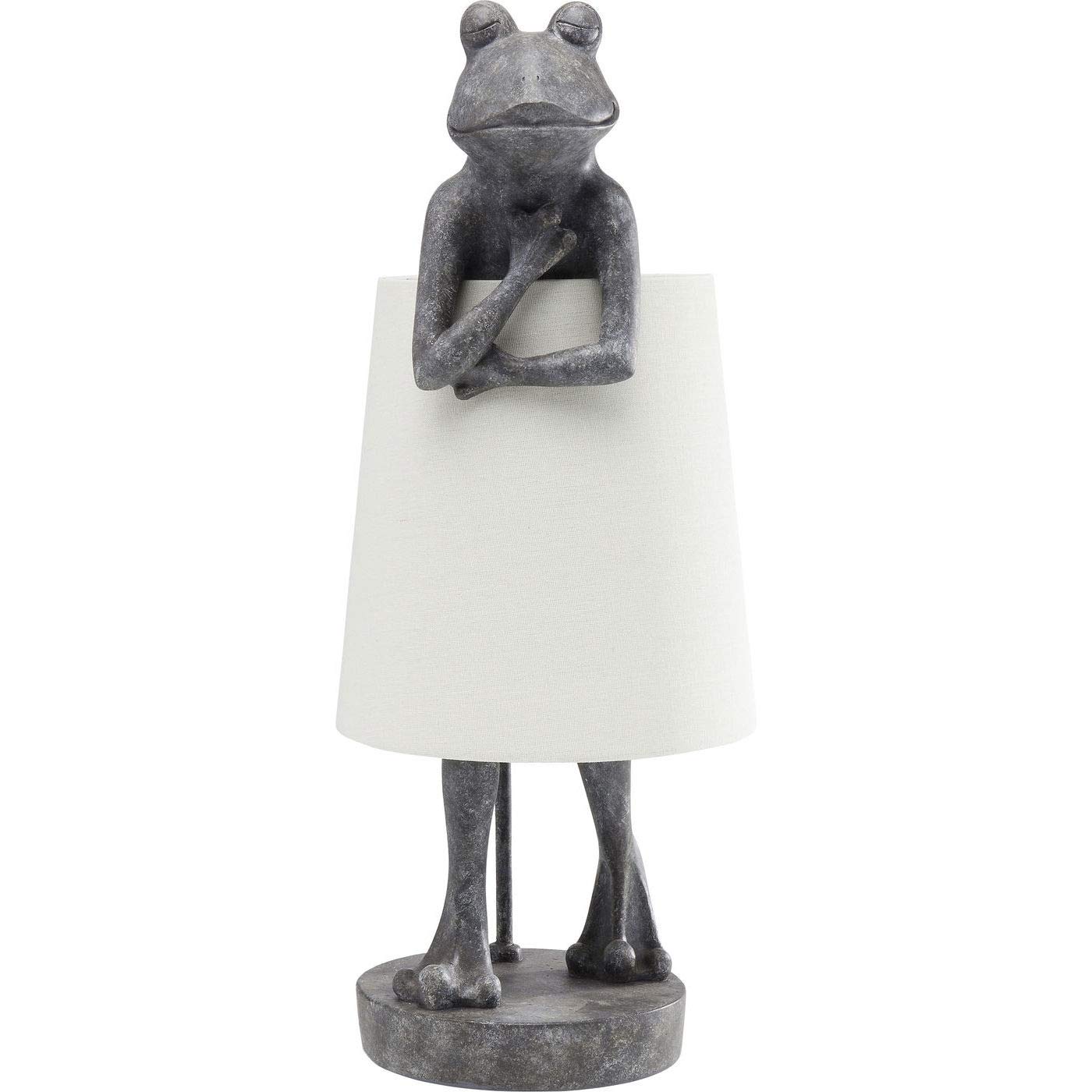 kare-design-animal-frog-tischleuchte-grau-58x23x29-cm image 3