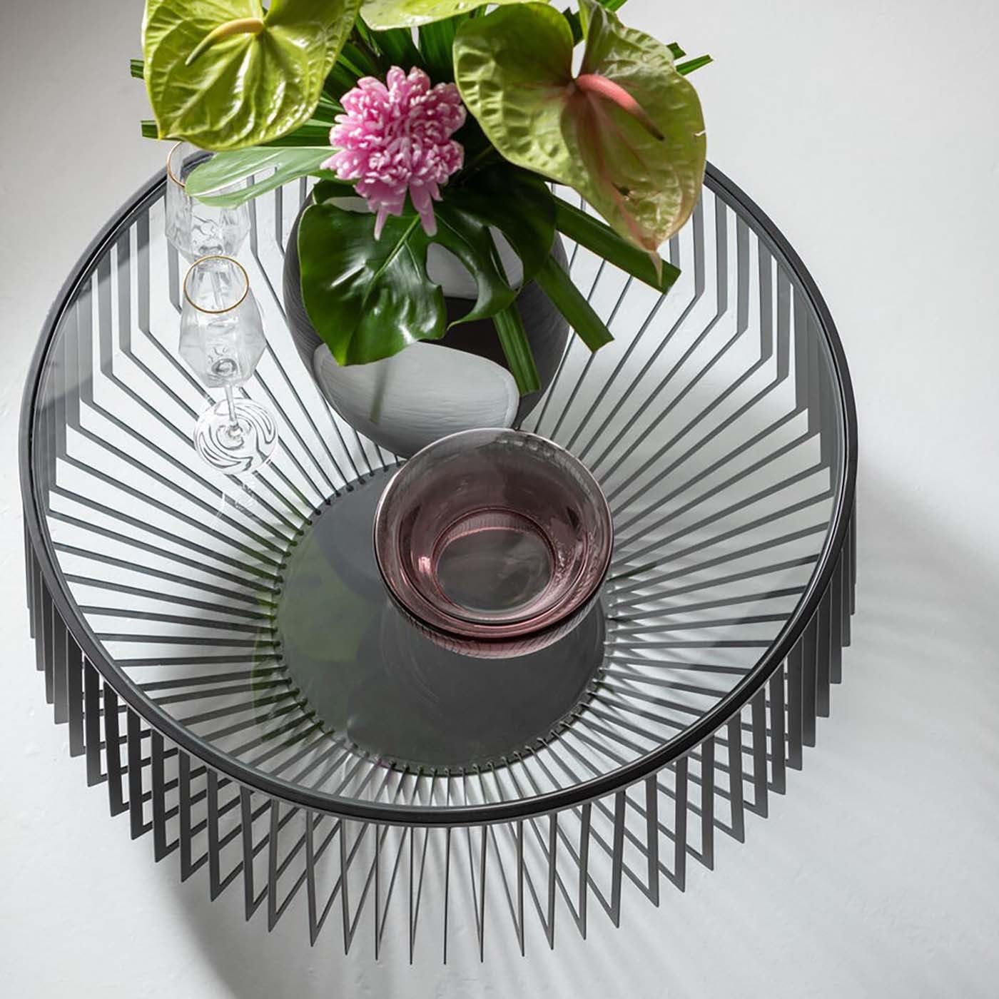 kare-design-couchtisch-corinne-runder-glastisch-80-cm-schwarz-sicherheitsglas-un image 4