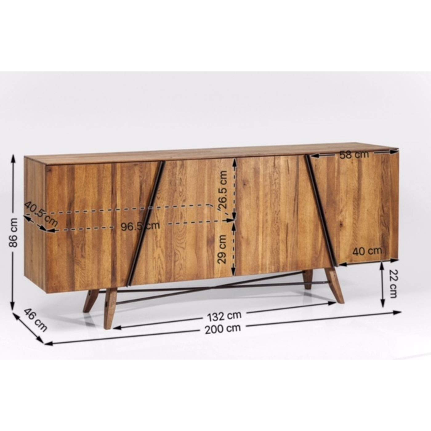 kare-design-retro-sideboard-madrid-eiche-massivholz-ge-lt-200x86x46-cm image 3