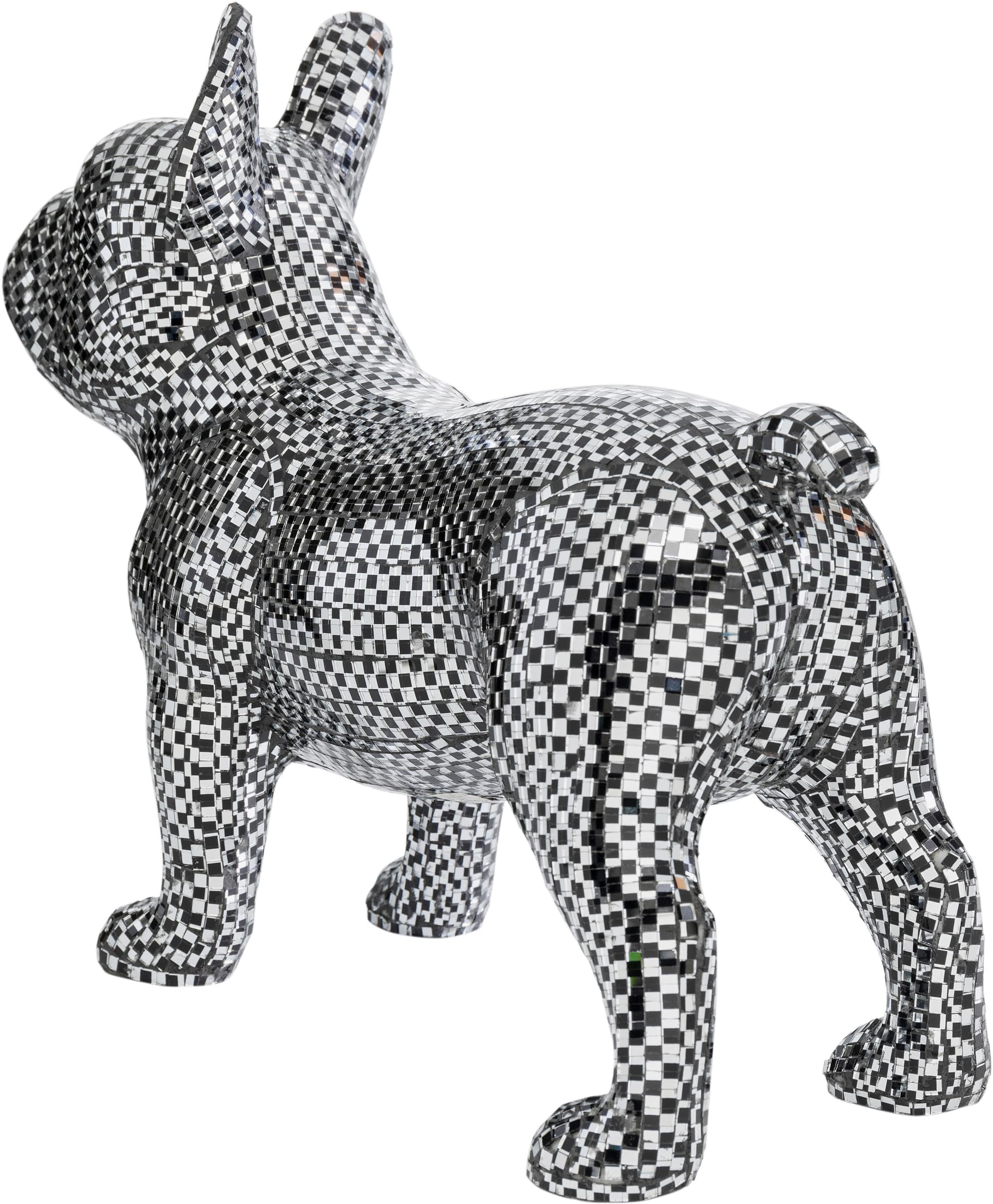 kare-design-deko-figur-bulldog-disco-verspiegelt-36x45x19-cm image 3