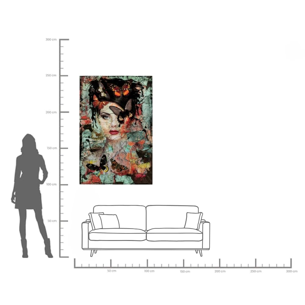 kare-design-glasbild-lady-butterfly-blau-150x100cm-wandbild-aus-glas image 3