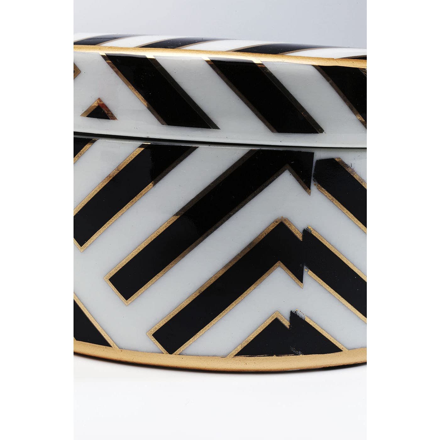 kare-design-deko-dose-panther-schwarz-keramikdose-gatsby-style image 5