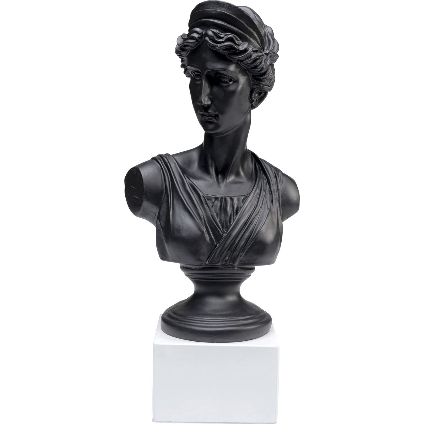 kare-design-ancient-beauty-deko-objekt-antik-schwarz-50-cm image 1