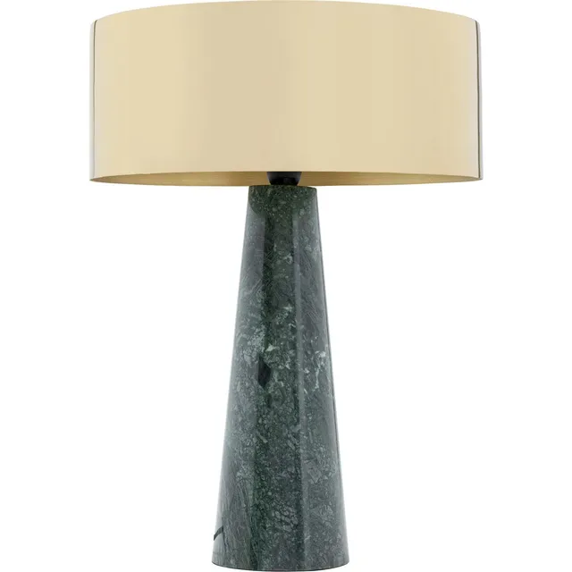 kare-design-tischleuchte-livia-40cm-gold-mit-gr-nem-marmorfu image 1