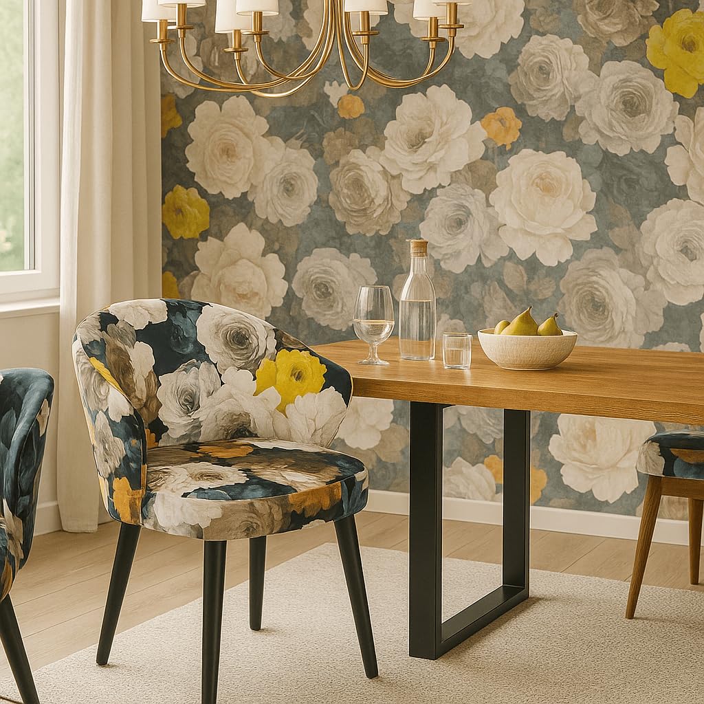 kare-design-peony-armlehnstuhl-77x56x55-cm-blumig-mehrfarbig-polsterstuhl image 2