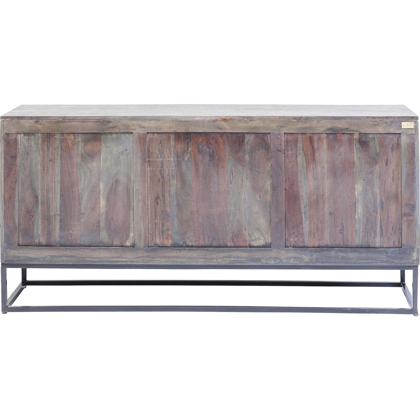 kare-design-sideboard-circulo-gold-massivholz-sideboard-80x160x40-cm image 5