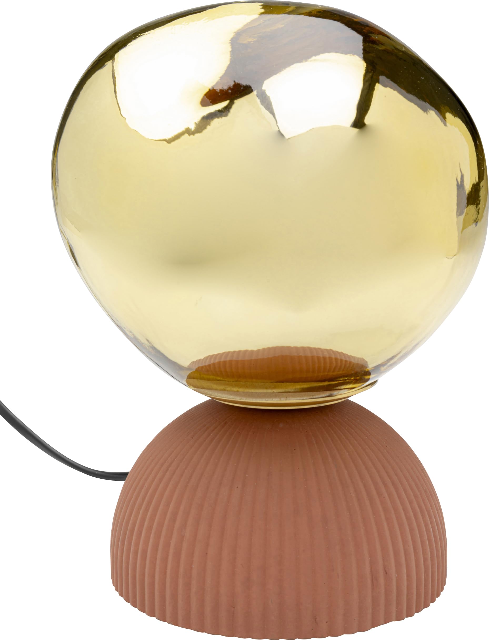 kare-design-magic-ball-tischleuchte-gold-mit-gips-sockel-und-glas-kugel-g9 image 7