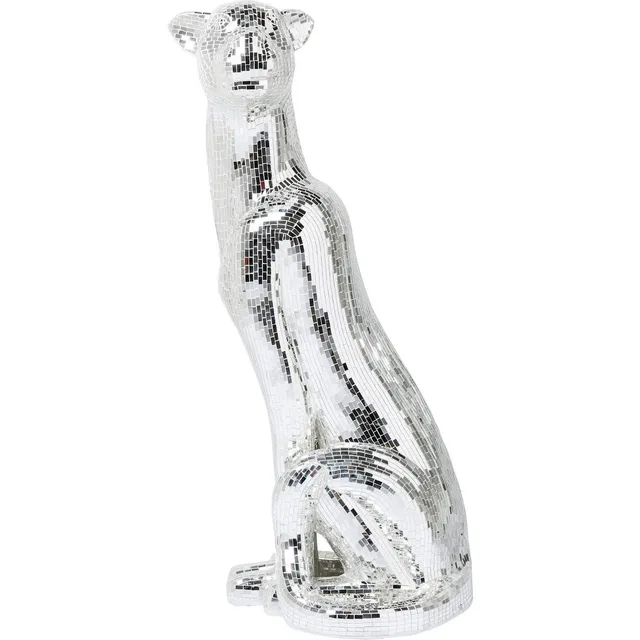 kare-design-deko-figur-mosaik-welcome-panther-xl-rechts-150x68x55-cm image 1