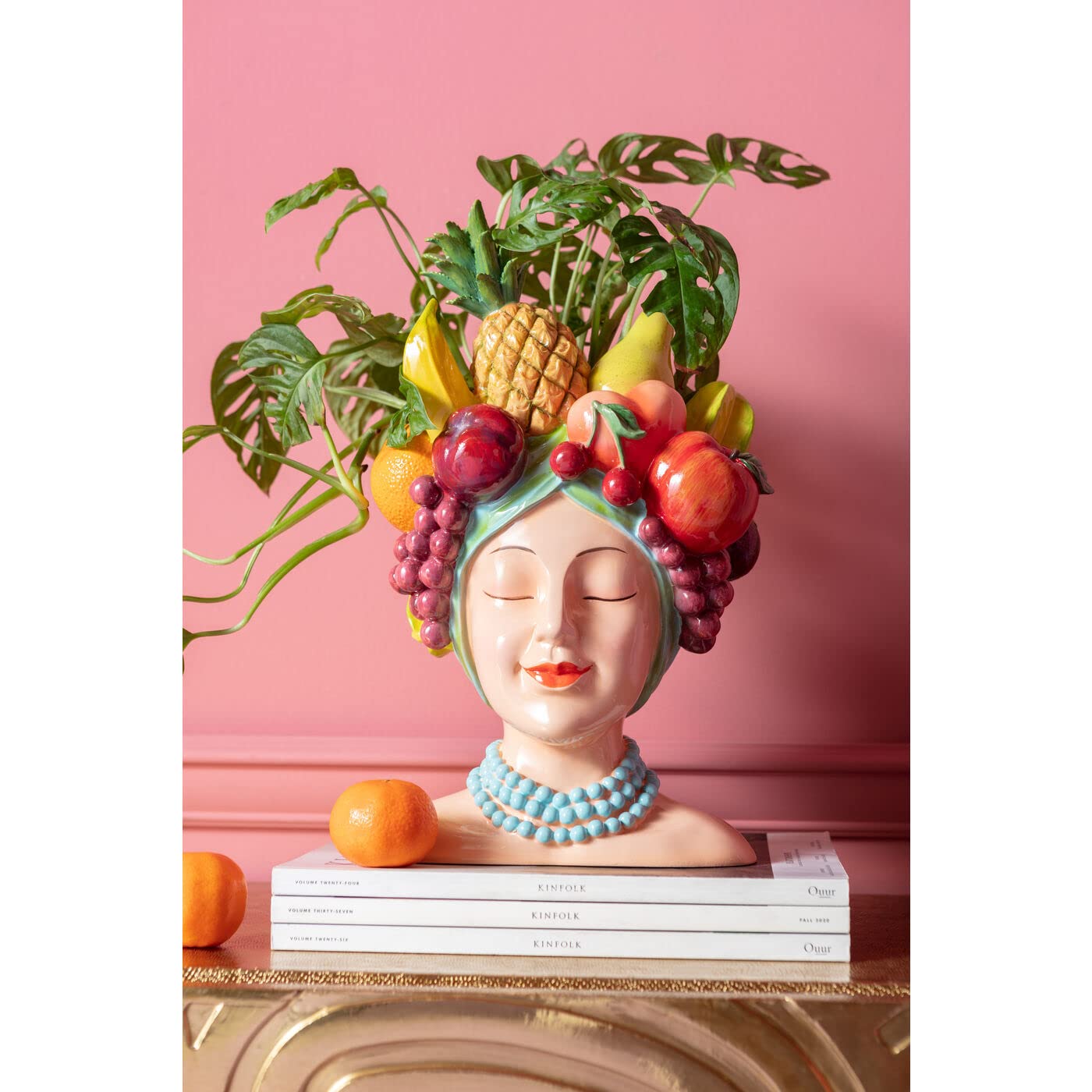 kare-design-fruity-deko-vase-bunt-37-cm image 2