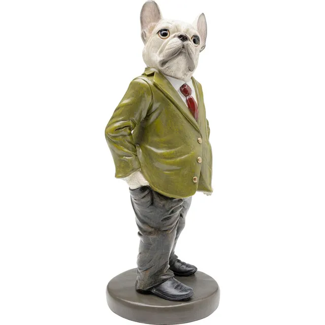kare-design-gentleman-dog-deko-figur-hund-35-cm image 1