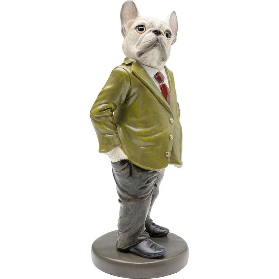 kare-design-gentleman-dog-deko-figur-hund-35-cm image 1