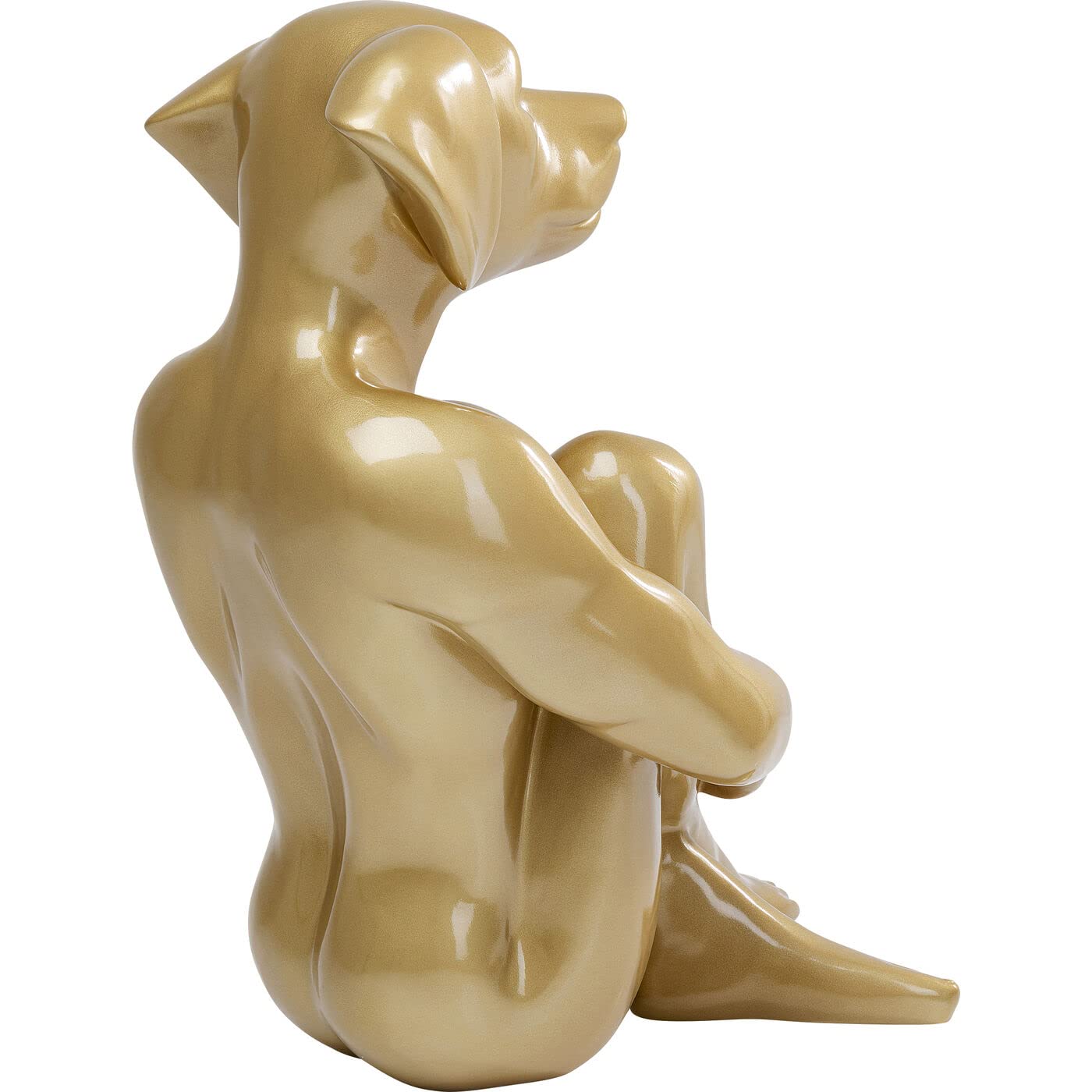 kare-design-deko-objekt-sitting-dog-gold-80-cm image 3