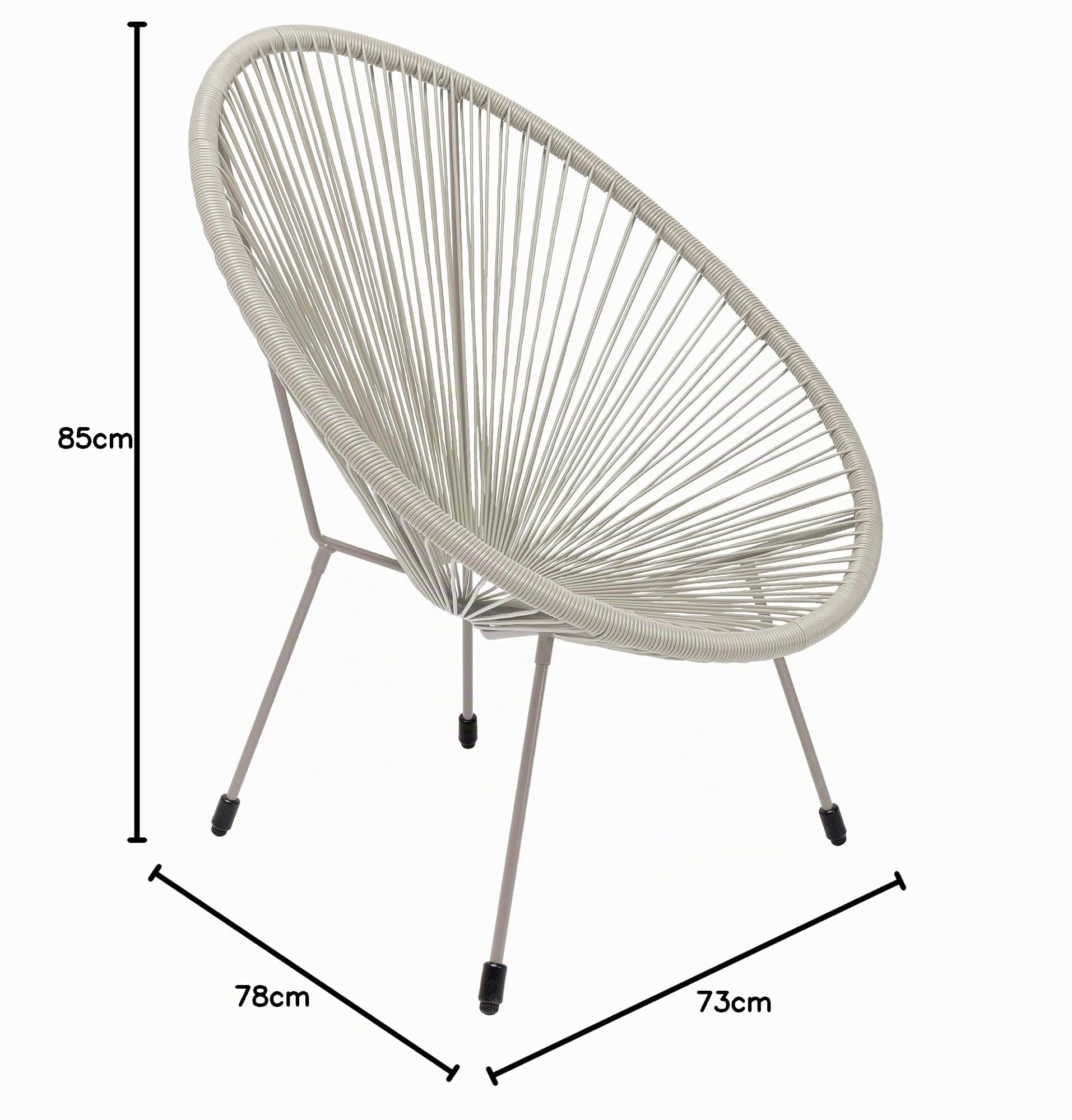 kare-design-sessel-acapulco-mono-greige-indoor-outdoor-retro-85x73x78-cm image 3