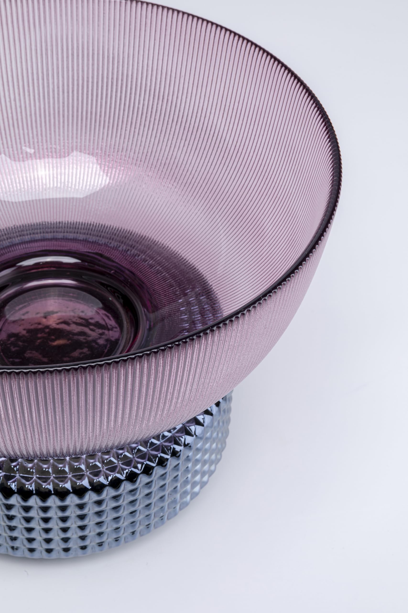 kare-design-vase-marvelous-duo-blau-rot-glas-28cm-handgefertigt image 4