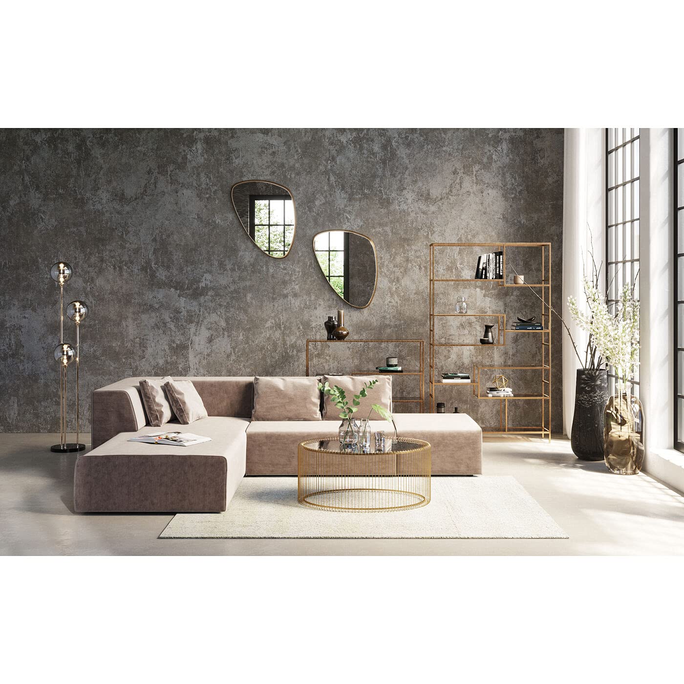 kare-design-al-capone-tre-stehlampe-176x37x37-cm-gold-silber-marmor-glas image 5