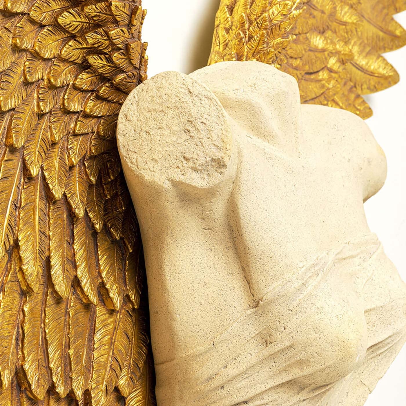kare-design-wandschmuck-guardian-angel-female-gold-beige-140x203cm-xxl-skulptur- image 5