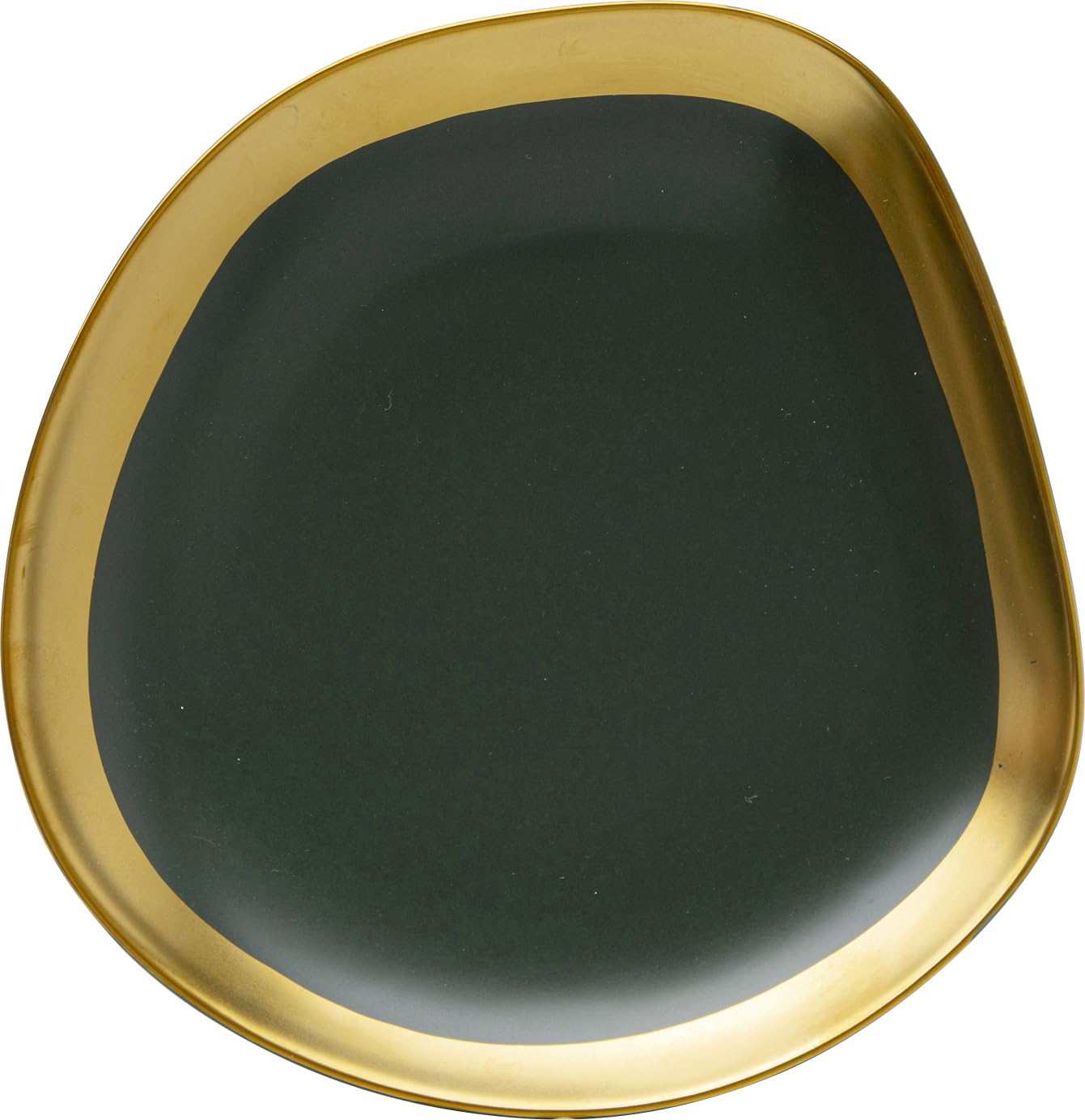 kare-design-dessertteller-vibrations-4-teilig-gr-n-gold-20-cm-steinzeug image 2