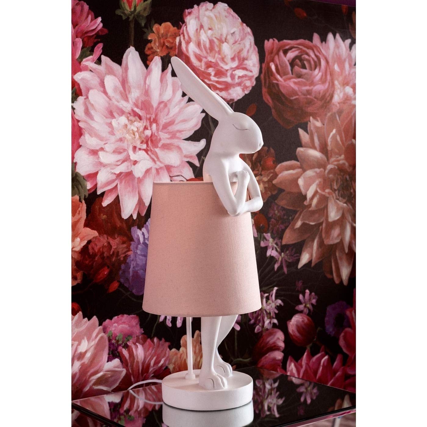 kare-design-animal-rabbit-tischleuchte-wei-rosa-68x23x26-cm image 4