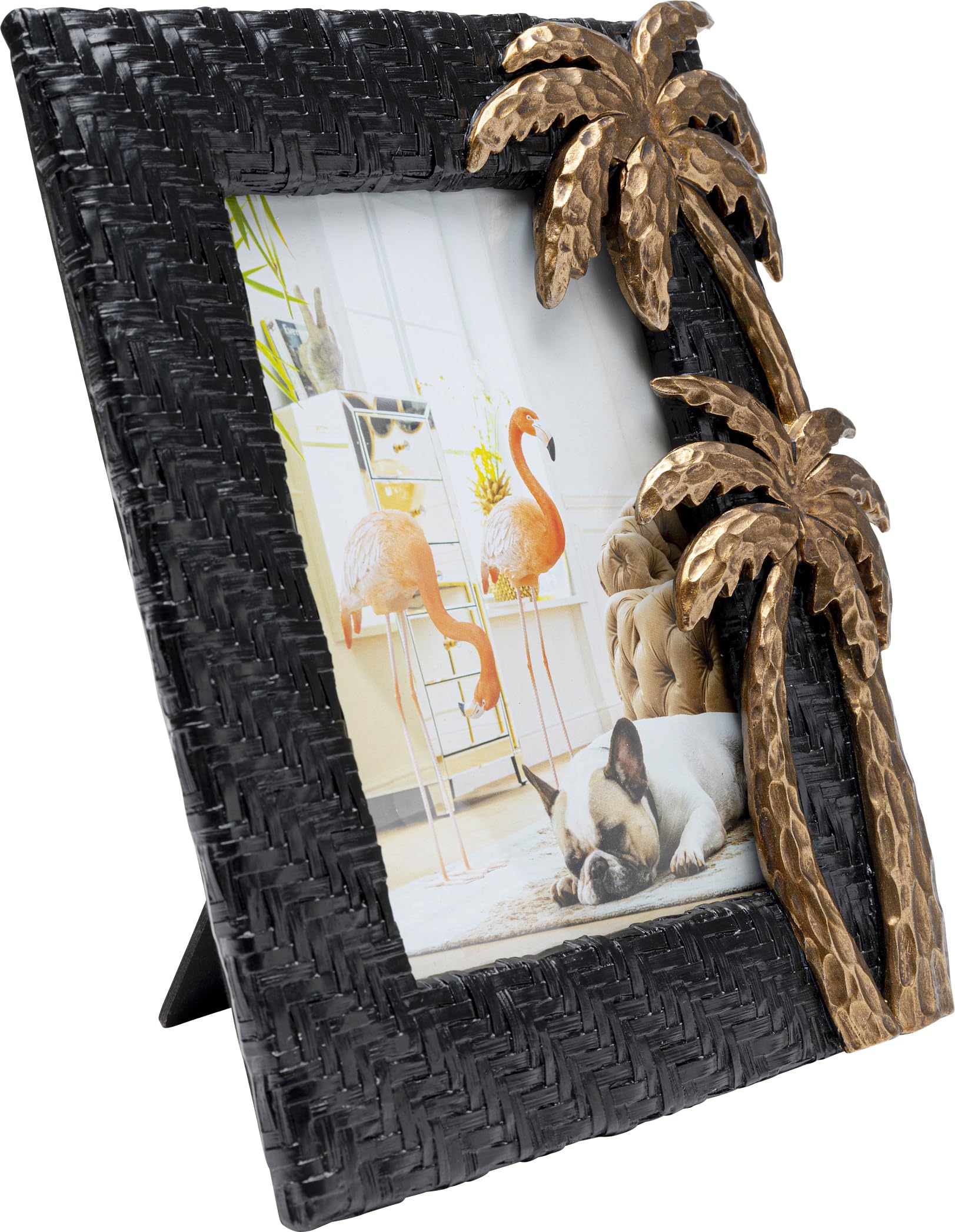kare-design-bilderrahmen-palm-beach-13x18-cm-standbilderrahmen-schwarz-gold image 5