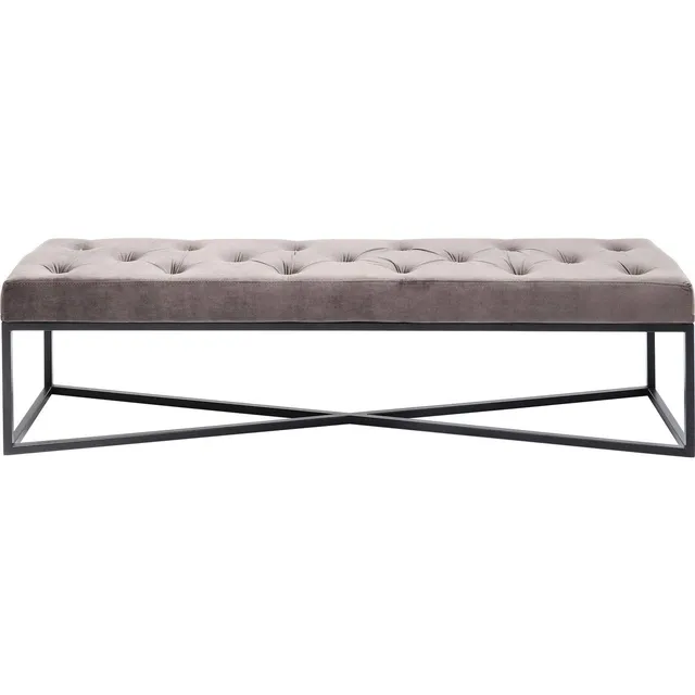 kare-design-bank-crossover-polsterbank-40x150x40cm-grau-schwarz image 1