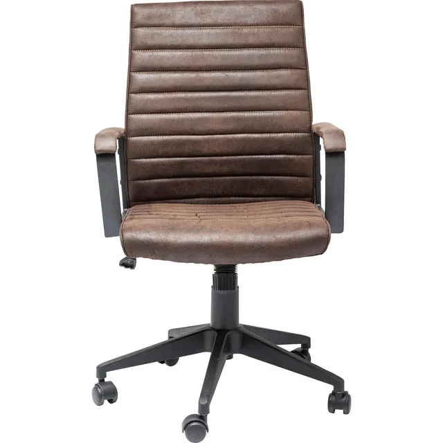 kare-design-labora-b-rostuhl-braun-vintageleder-look-h-henverstellbar-109x59x62- image 1