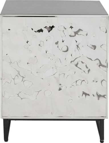 kare-design-carino-kommode-nachttisch-silber-schwarz-chrom-finish-50x40x39-cm-pu image 8