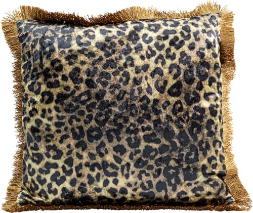 kare-design-leo-fringe-dekokissen-braun-gold-55x55-cm-leoparden-motiv-mit-franse image 6